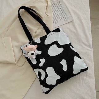 Túi tote bò sữa.chất canvas