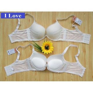 Áo Lót Lovely Cài 4 Ren Mút Dày Mã 1142 Nâng Ngực Siêu Đẹp Hàng Xuất Nhật ILoveUnderwearVN