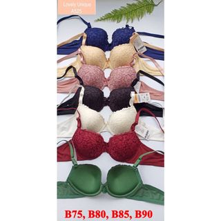 Áo Ngực Lovely Ren Mút Mỏng, Cài 2, Có Gọng - Mã 525 Chất Mềm, Siêu Bền