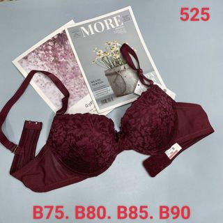 Áo Ngực Lovely Ren Mút Mỏng, Cài 2, Có Gọng - Mã 525 Chất Mềm, Siêu Bền