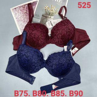 Áo Ngực Lovely Ren Mút Mỏng, Cài 2, Có Gọng - Mã 525 Chất Mềm, Siêu Bền