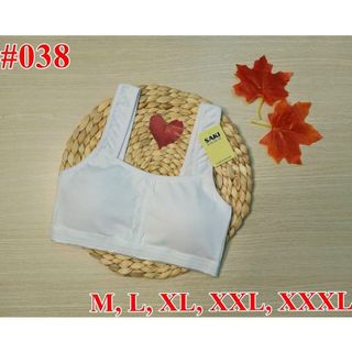 Áo Lá học sinh, áo lót bra Saki Mã 038 Chất Cotton Mềm Mại, Thoáng Mát ILoveUnderwearVN
