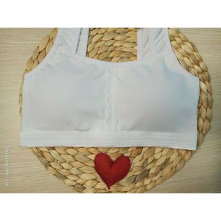 Áo Lá học sinh, áo lót bra Saki Mã 038 Chất Cotton Mềm Mại, Thoáng Mát ILoveUnderwearVN
