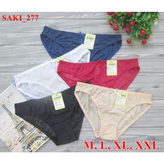 Quần Lót Bông Ép Mềm, Mịn SaKi, Kiểu Dáng Ôm, Dễ Mặc - Mã 277 ILoveUnderwearVN
