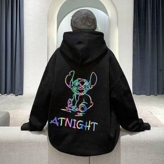 Áo hoodie form dưới 65kg logo in phản quang giá sỉ