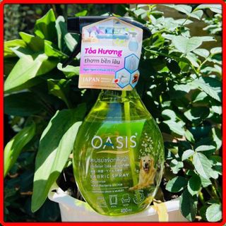 Chai Xịt Diệt Khuẩn 99% OASIS Nhật Bản 400ml. Diệt khuẩn, Khử mùi Quần áo, tủ đồ, giày dép, nón bảo hiểm.