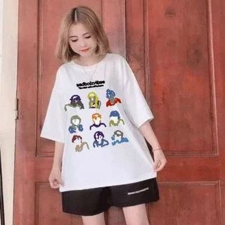 Đồ bộ mặc nhà in SABBOZI thun cotton freesize dưới 70kg