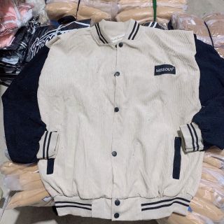 Áo khoác nhung thêu MISSOUT