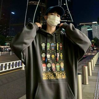 Áo hoodie in 6 mặt quỉ