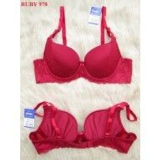 [HÀNG CHÍNH HÃNG VN] Áo Lót RuBy Mút Vừa, Phối Ren Nhẹ Nhàng, Nữ Tính - Mã 978