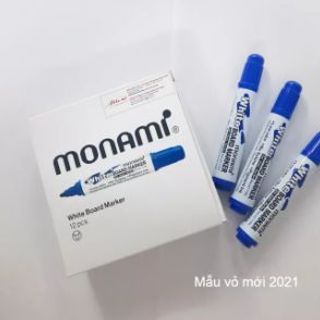 VIẾT LÔNG BẢNG MONAMI ( COMBO 1 HỘP 12 CÂY HÀNG CHÍNH HÃNG)
