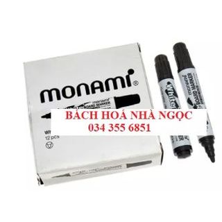 VIẾT LÔNG BẢNG MONAMI ( COMBO 1 HỘP 12 CÂY HÀNG CHÍNH HÃNG)