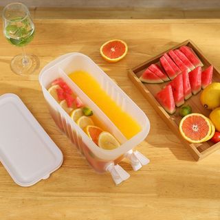 Bình nước có vòi loại 2 ngăn