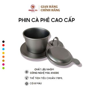 Phin pha cà phê màu - Quốc Ca Coffee [Xám] giá sỉ