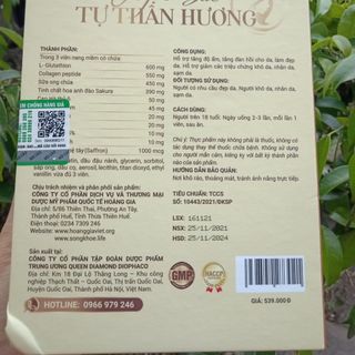 VIÊN UỐNG NỘI TIẾT NGỌC SẮC TỰ THÂN HƯƠNG