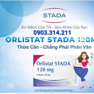 Giảm cân khoa học Orlistat STADA 120mg