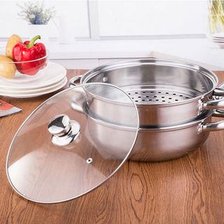 XỬNG HẤP 2 TẦNG 28CM CAO CẤP CHÍNH HÃNG