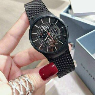 ĐỒNG HỒ SKAGEN BLACK NAM CAO CẤP SALE SỐC