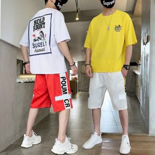 Đồ bộ thể thao chất thun lạnh in SURELY form dưới 70kg