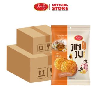 Thùng 12 túi bánh gạo ngọt Jinju Mật Ong giá sỉ
