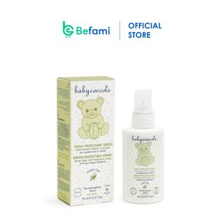 Xịt xua muỗi Babycoccole 0M+ chống muỗi đốt cho bé và cả gia đình, chiết xuất tía tô đất và cây phong lữ 125ml ( mua 12 tặng 1)