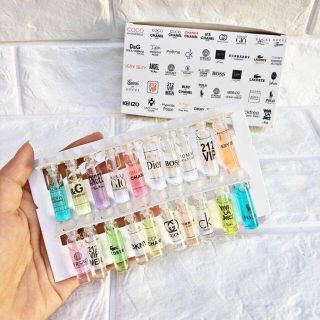 SÉT 20 CHAI NƯỚC HOA TRẮNG