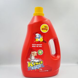 Nước giặt Kisa 4.2 kg - An toàn cho bé yêu