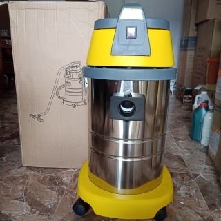 Máy hút bụi công nghiệp khô ướt 30L thùng inox BF501