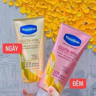 Sữa Dưỡng Thể Vaseline Healthy Bright Gluta HYA Serum 10X Thái Lan 330ml