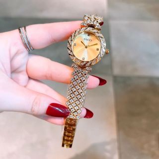 Đồng hồ gucci01 viền đá nữ
