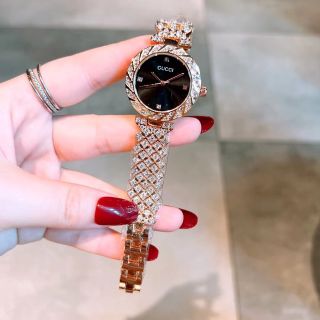 Đồng hồ gucci01 viền đá nữ