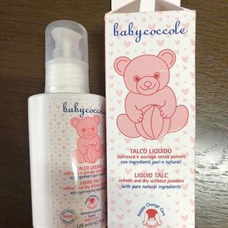 Phấn rôm nước Babycoccole 0M+ cho bé an toàn cho trẻ sơ sinh chiết xuất tinh bột bắp 125ml