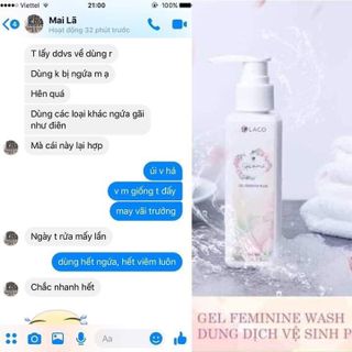 Dung dịch vệ sinh phụ nữa laco