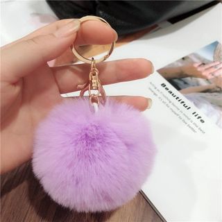 Móc khóa cục bông gắn balo túi xách MINNIE MKHOA