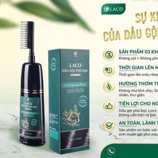 Dầu gội phủ bạc laco chính hãng