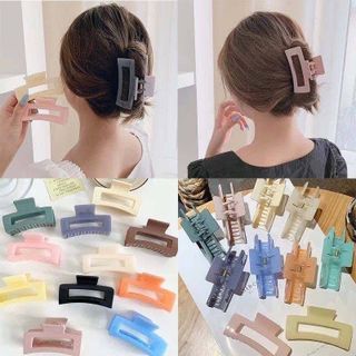 kẹp tóc càng cua vuông phong cách hàn quốc