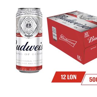 Bia Budweiser thùng 24 lon TRÚNG THƯỞNG 100%