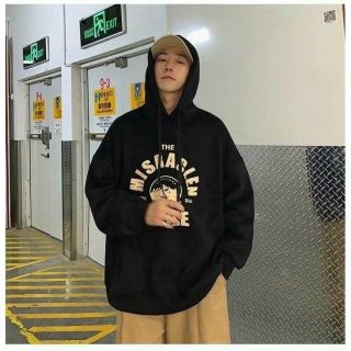 Áo hoodie chống nắng logo in misraclen nón 2 lớp rộng trùm qua đầu form dưới 70kg