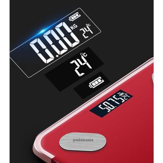 Cân Điện Tử Thông Minh Kết Nối Bluetooth Kết Hợp Phân Tích Chỉ Số Cơ Thể Thay Pin AAA