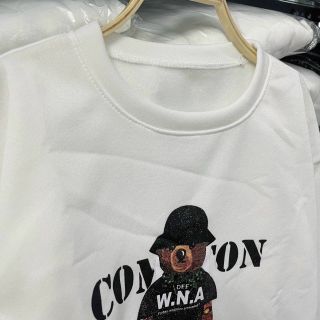 Áo sweater nỉ pe in COMON form chuẩn 65kg