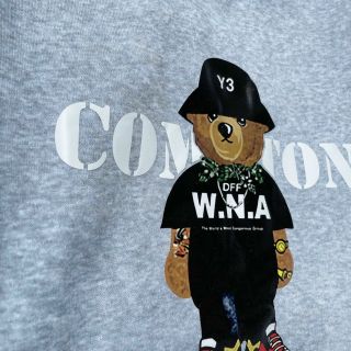Áo sweater nỉ pe in COMON form chuẩn 65kg