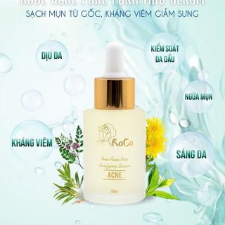 Serum ngăn ngừa và cải thiện tình trạng mụn trên da ROSE ACNE PORE PURIFYING