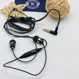 Tai Nghe Dây - Jack 3.5mm - Excellent Sound - Có Núm - Có Mic - Điểu Khiển Âm Lượng - Chính Hãng LYZ ( Hongkong) - Model Y995