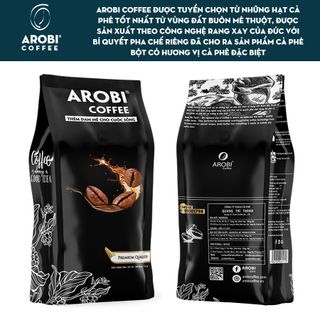 Cà phê bột pha phin Arobi Coffee 500gr