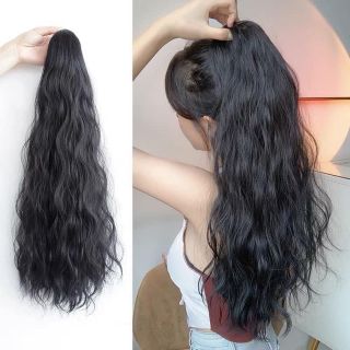Tóc giả kẹp ngoạm xù sóng