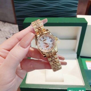 ĐỒNG HỒ ROLLEX CAO CẤP VIỀN TRƠN MẶT VI TÍNH