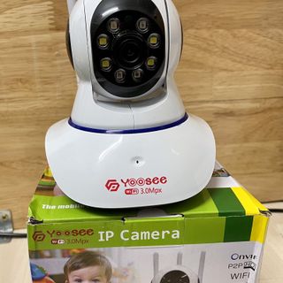 CAMERA IP WIFI 3 ANTEN YOOSEE XANH LOGO 3.0 , CÓ CỔNG LAN ( HÌNH ẢNH 2.0 MPX ) GIÁ 345K