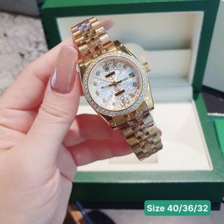 ĐỒNG HỒ ROLLEX CAO CẤP VIỀN ĐÁ HOT HOT