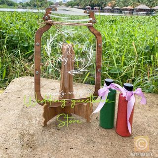 Bình rót cát _Nghi thức cưới Việt Nam|Thao Wedding Guestbook