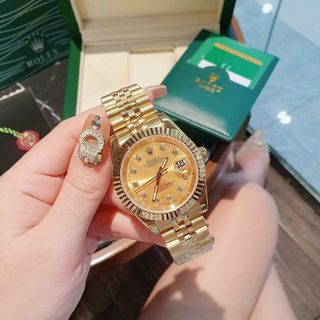 ĐỒNG HỒ ROLLEX VIỀN TRƠN CAO CẤP HOT HOT